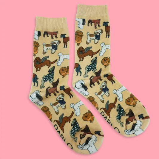 Pablo & Co - Dog Breed Socks - Winter Pooches