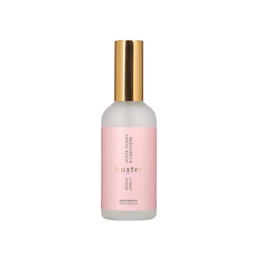 Huxter - Room Spray - 100ml Boxed - White Peony & Cashmere - Pink