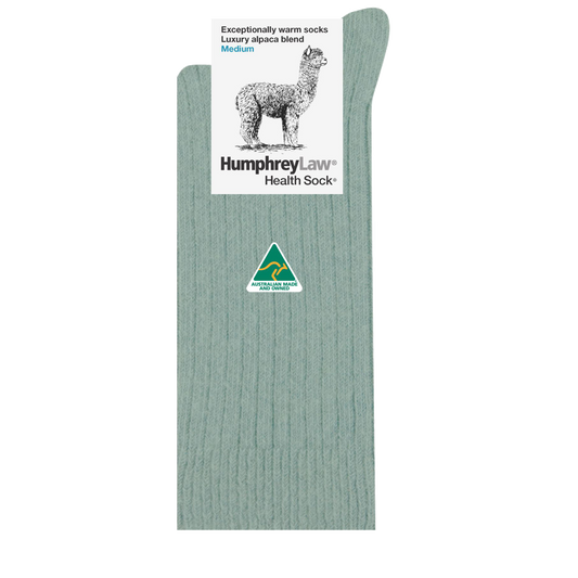 Humphrey Law - Alpaca Health Sock - Green