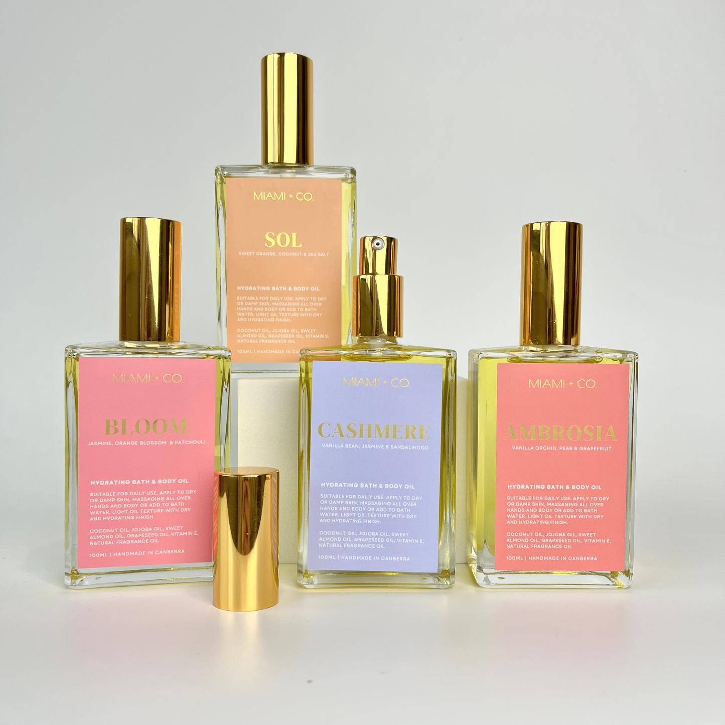 Miami + Co - 100ml Bloom Bath & Body Oil