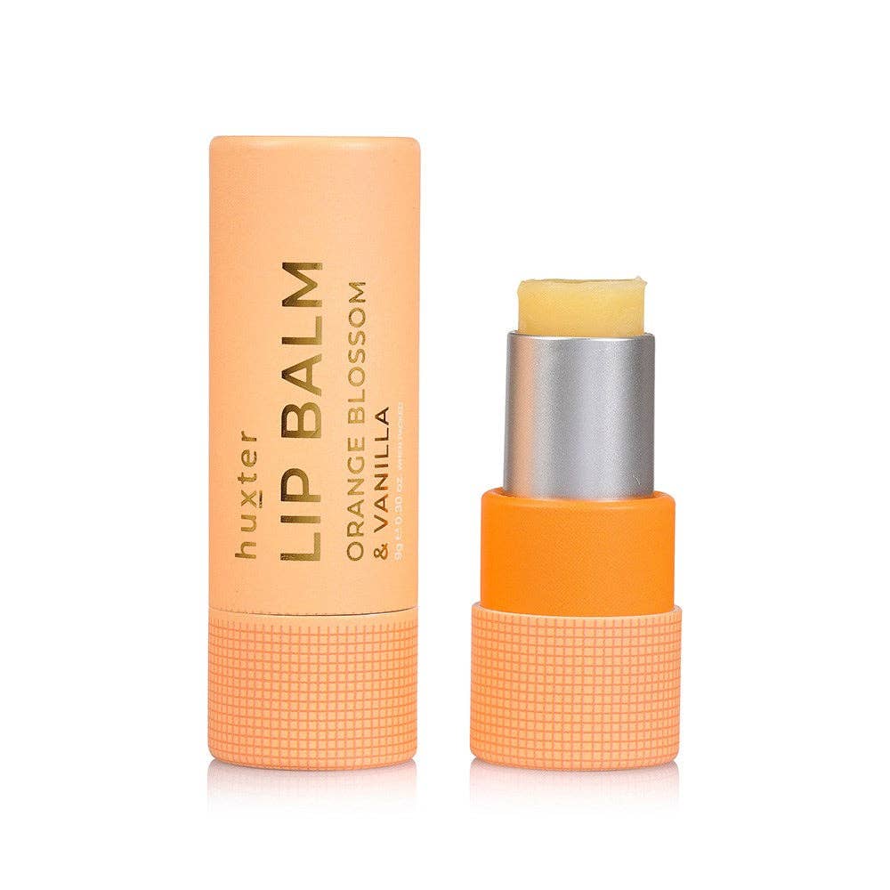 Huxter - Lip Balm - Orange Blossom & Vanilla - Pale Orange - 9gm