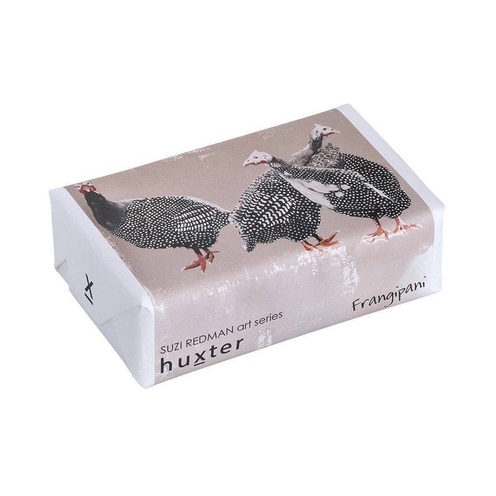 Huxter - 'Three Guinea Fowls' Triple-milled soap