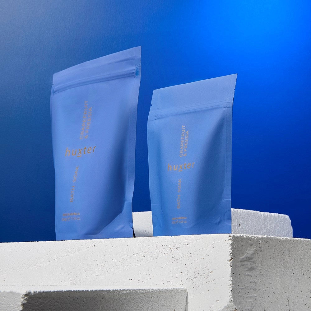 Huxter - Bath Soak - Grapefruit & Freesia - 500gm