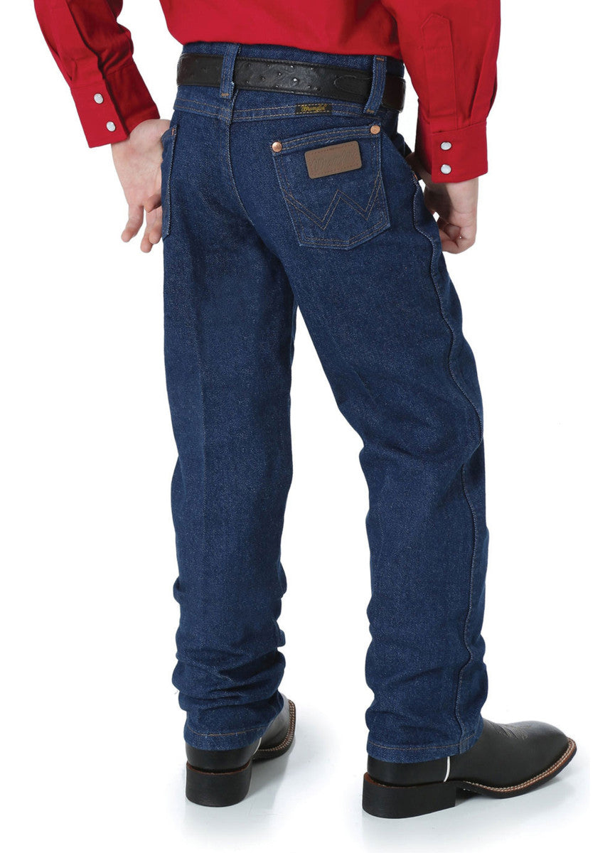 Wrangler - Boys Original Cowboy Cut Jean - Prewashed Indigo