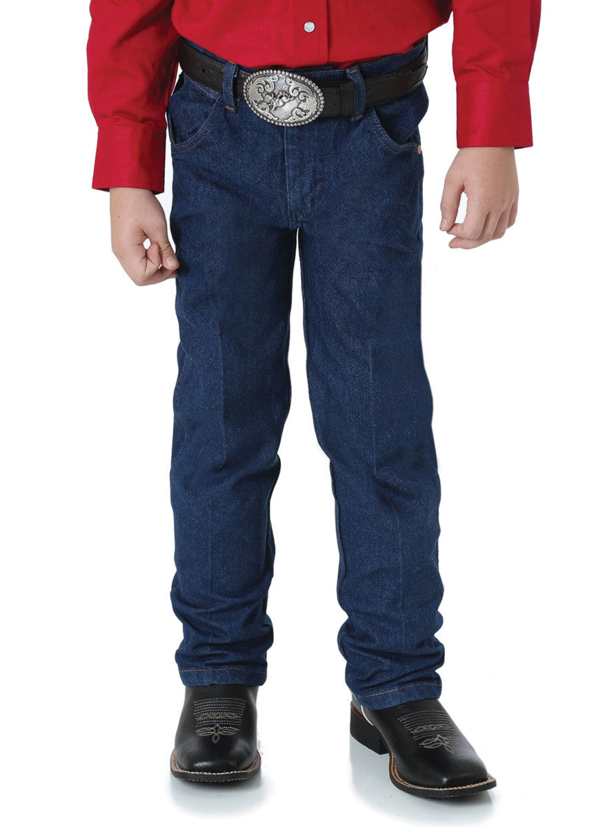 Wrangler - Boys Original Cowboy Cut Jean - Prewashed Indigo