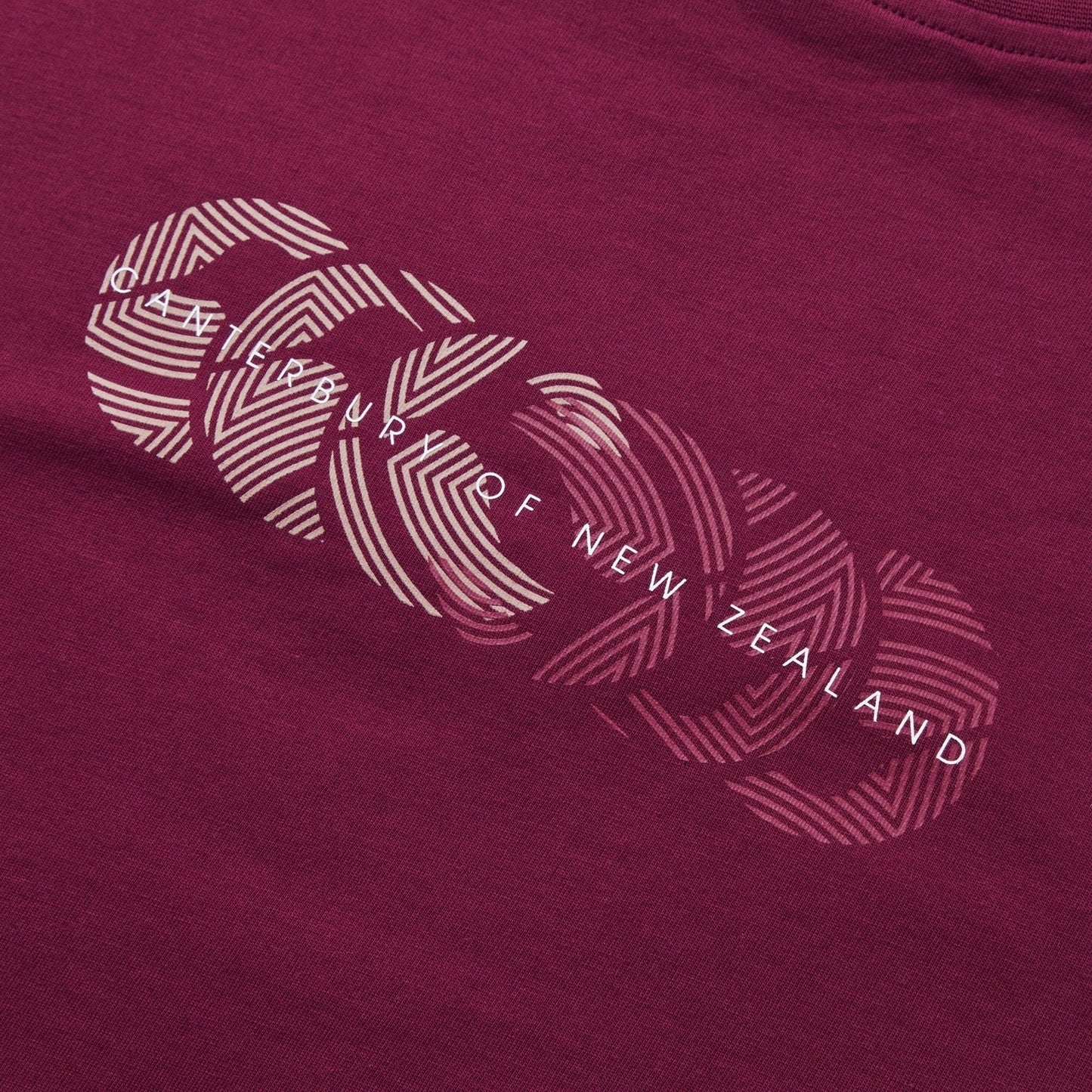 Canterbury - Mens Fundamental T-shirt - Maroon
