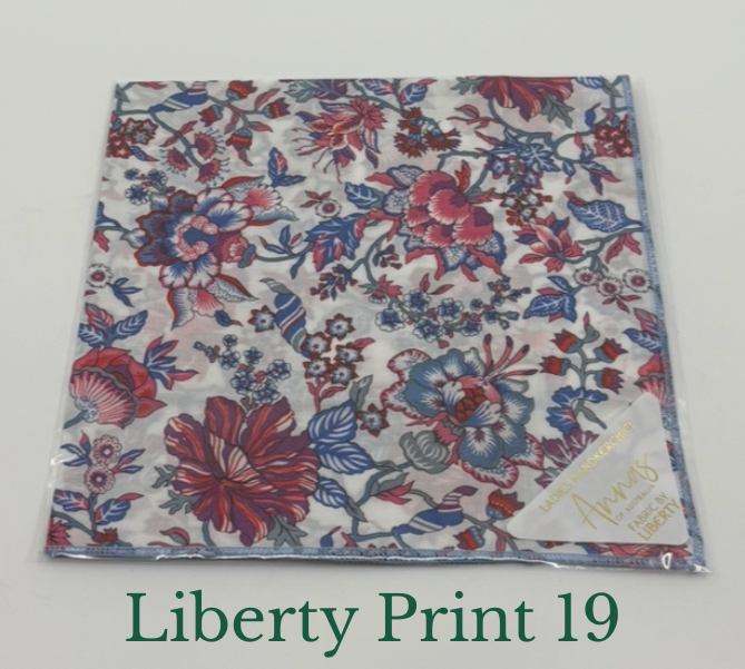 Annas of Australia - Hankies - Liberty Print
