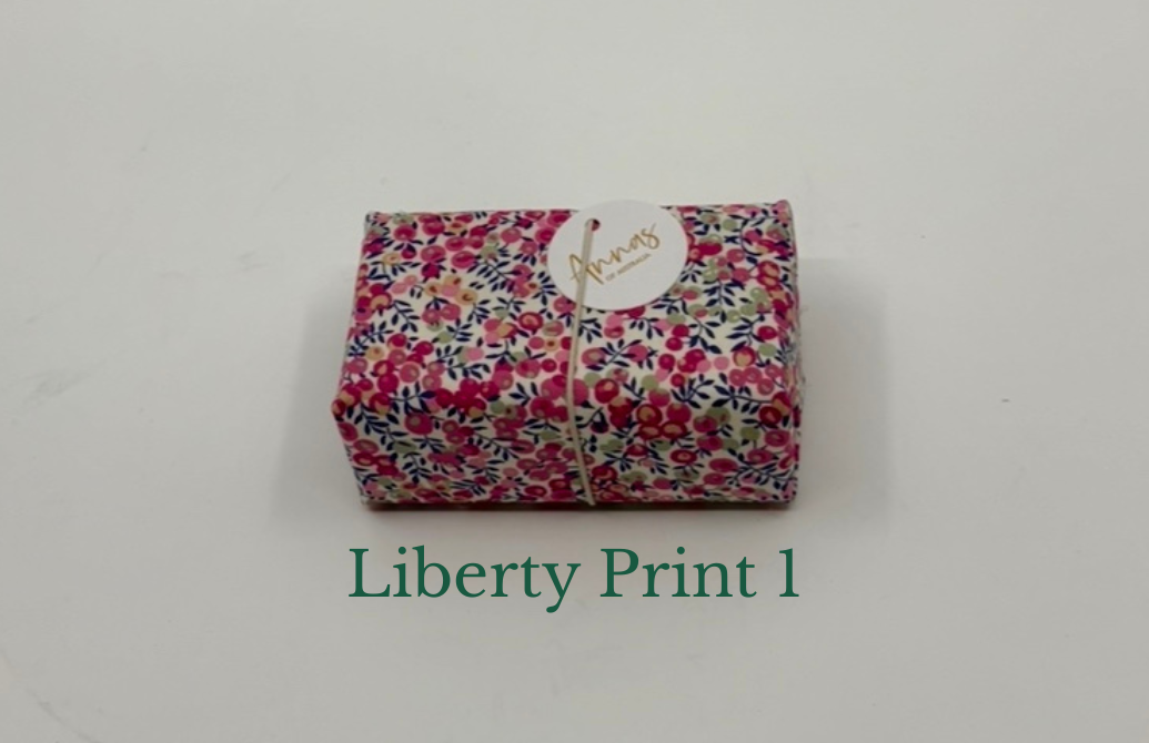 Annas of Australia - Liberty Fabric Wrapped Soap