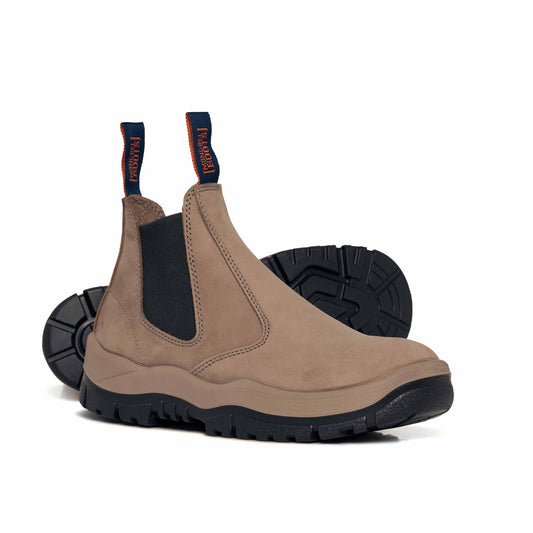 Mongrel Boots Premium Elastic Sided Boot -  Stone