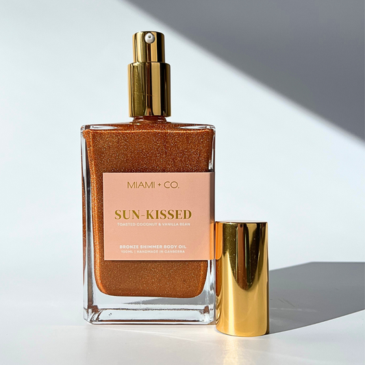Miami + Co - Sun-Kissed - 100ml Shimmery Body Oil