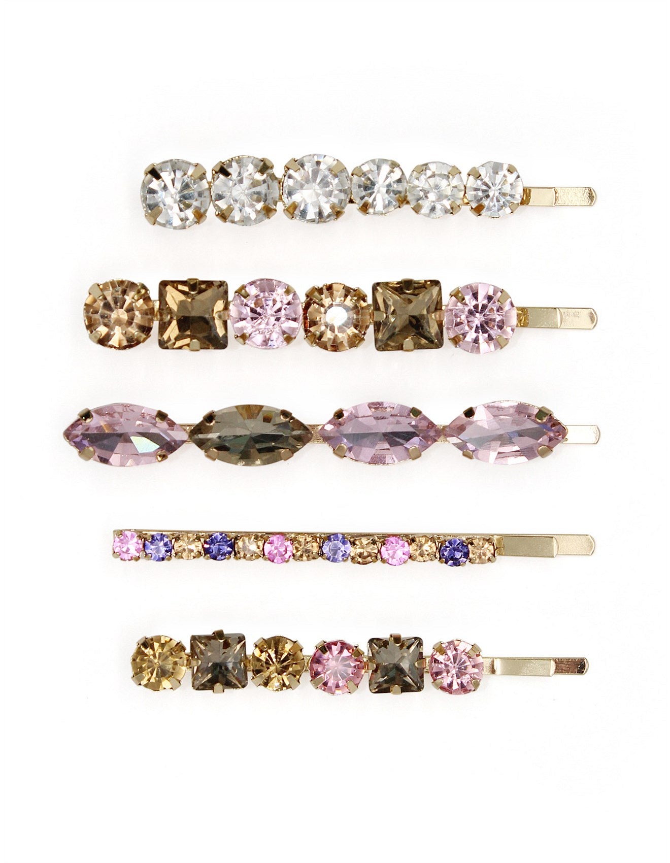 Morgan & Taylor - Primrose Hair Clip Set - Multi