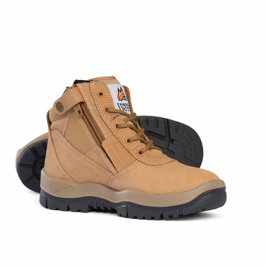 Mongrel - Zipper Side Work Boot - Wheat (NON SAFETY)