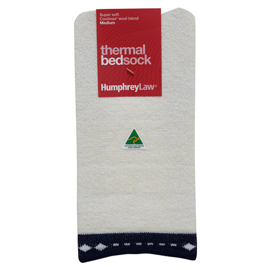 Humphrey Law - Thermal Bed Sock - Blue