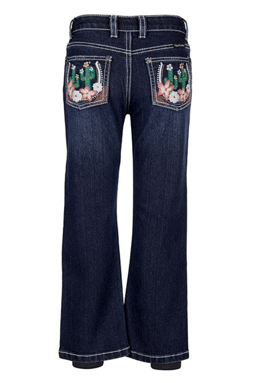 Pure Western - Girl Zoe Boot Cut Jean - Midnight
