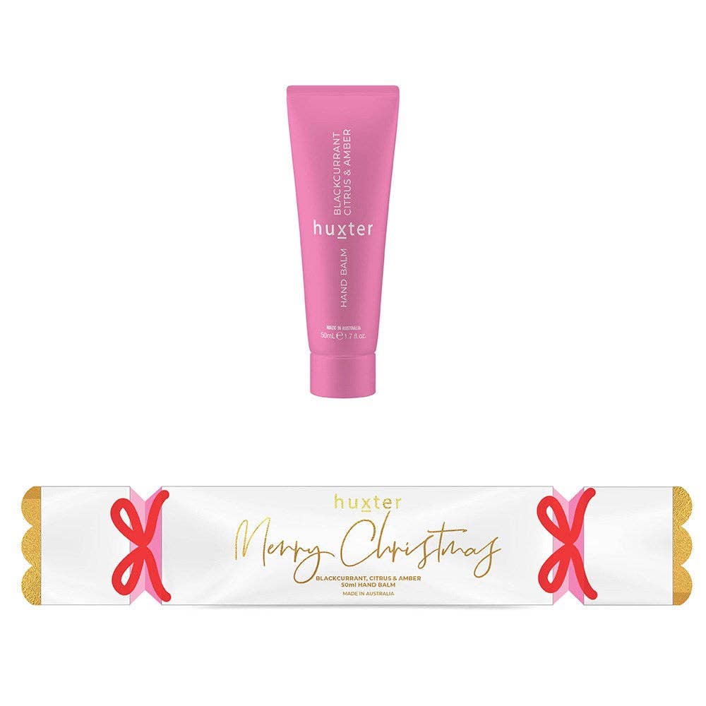 50ml Hand Balm Bon Bon - Xmas Flowers Collection - Blackcurrant, Citrus & Amber