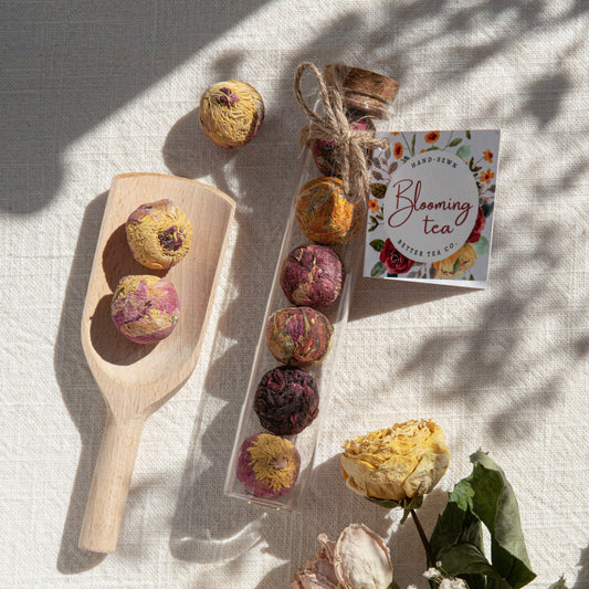 Better Tea Co. - Blooming Tea Balls in Glass Tube
