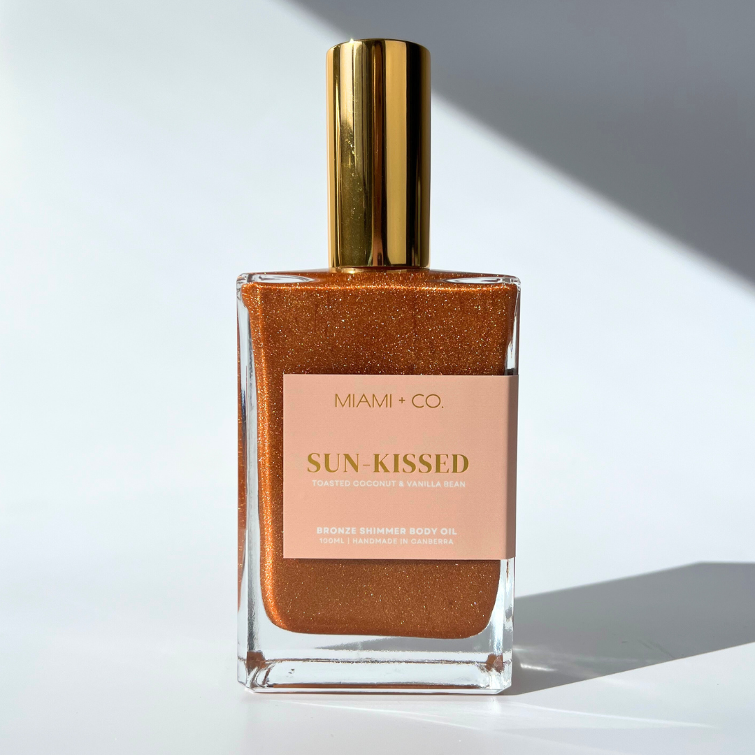 Miami + Co - Sun-Kissed - 100ml Shimmery Body Oil