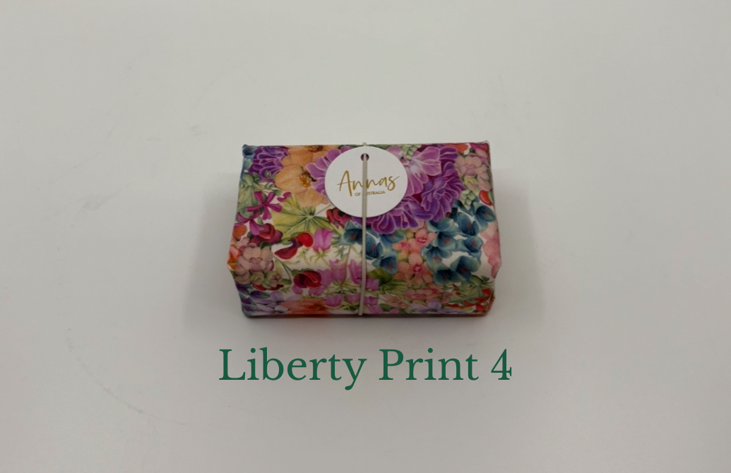 Annas of Australia - Liberty Fabric Wrapped Soap