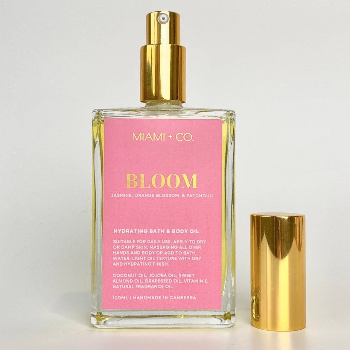 Miami + Co - 100ml Bloom Bath & Body Oil