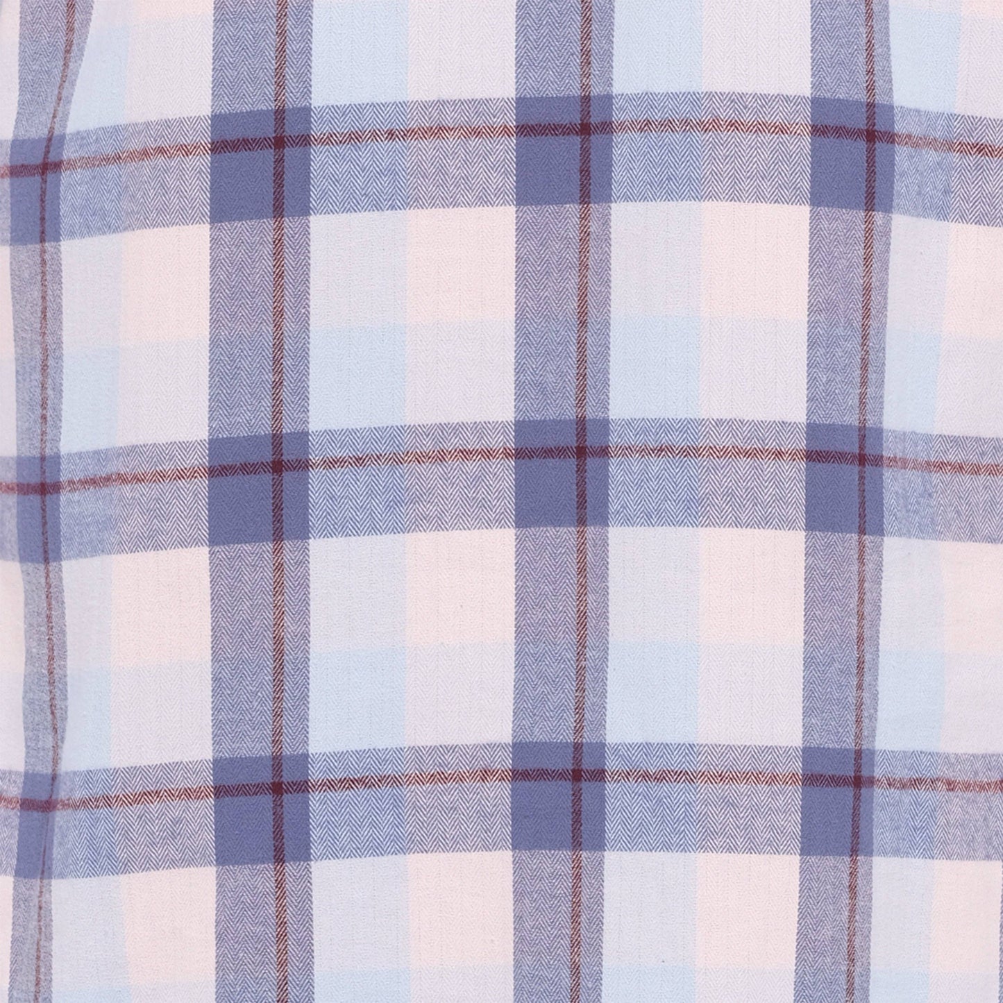Magnolia Lounge - Flannelette Cotton Pyjama Set - Blue Horizon