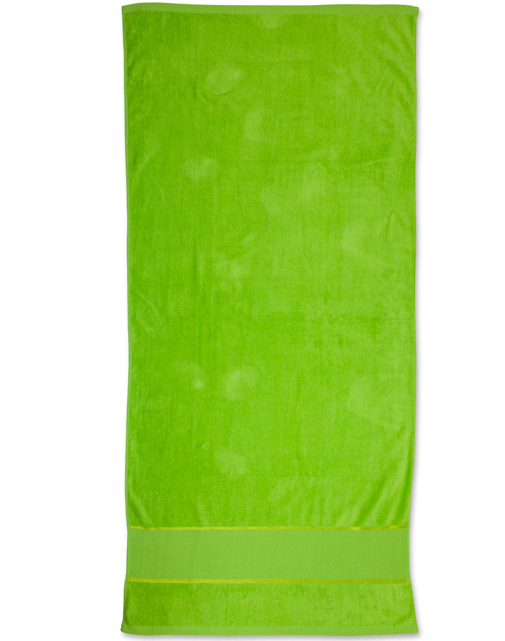 Winning Spirit - Terry Velour Beach Towel - Lime