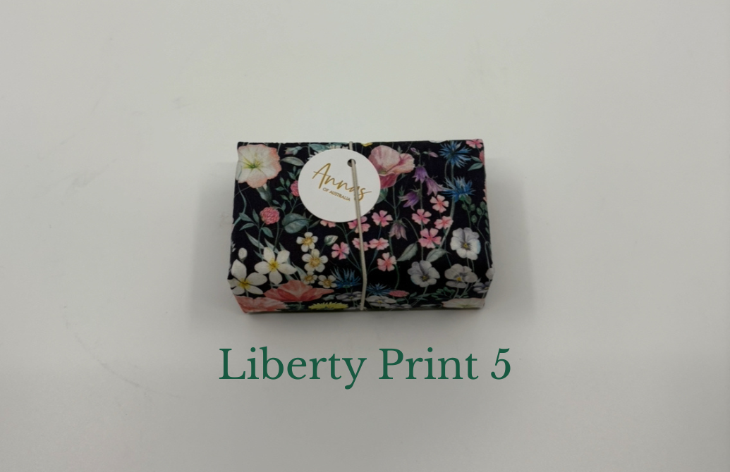 Annas of Australia - Liberty Fabric Wrapped Soap