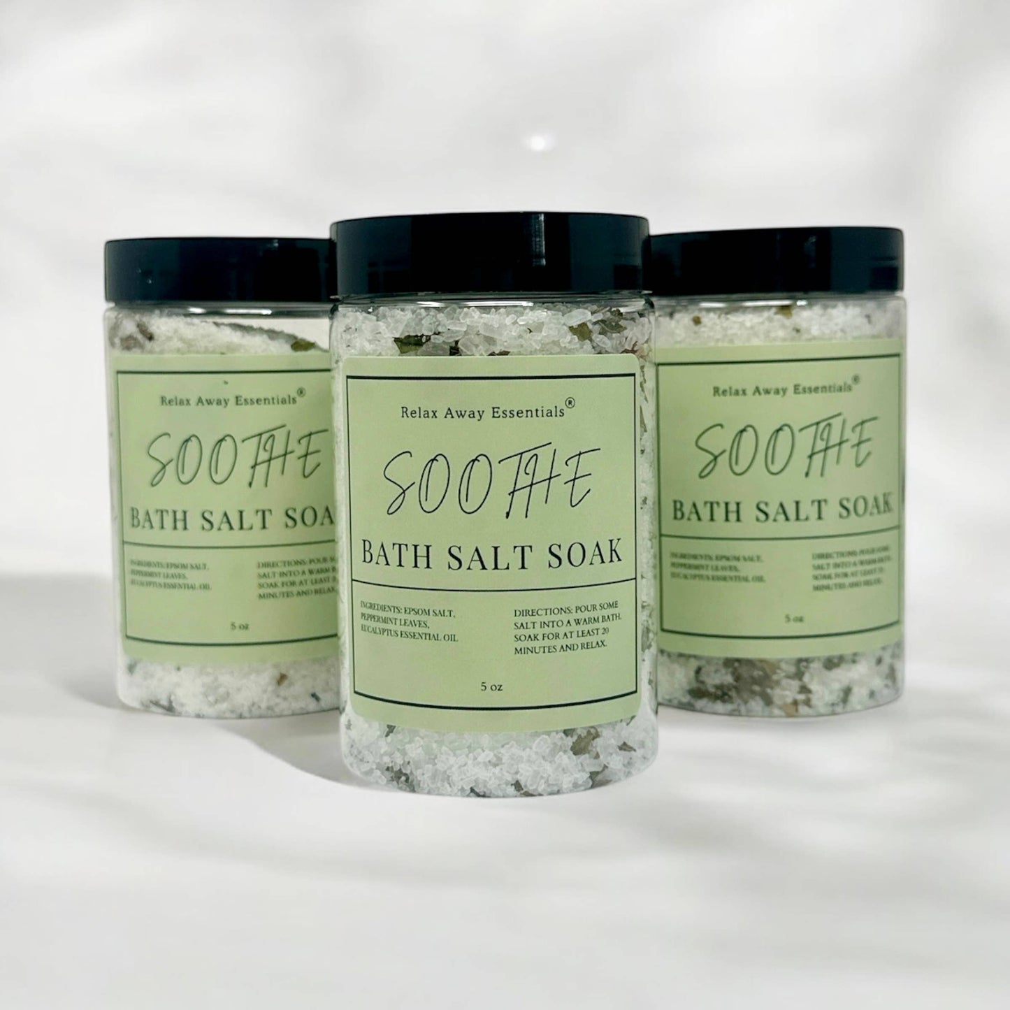 Relax Away Essentials - Bath Salt Soak - Spa Soak - Restore