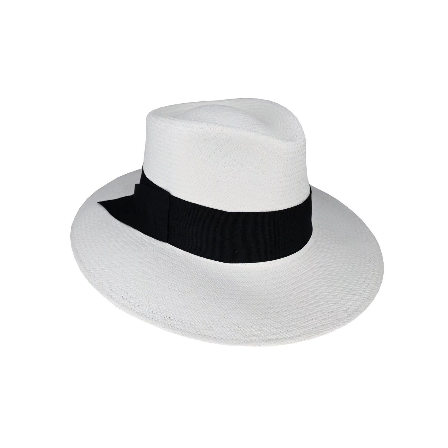 AOM - Maddison - Ladies Cuenca Fedora - 8cm Brim - Bleach