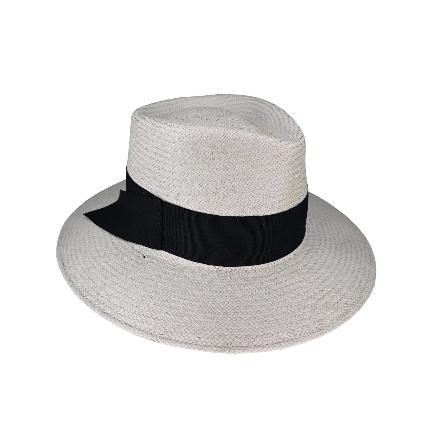 AOM - Maddison - Ladies Cuenca Fedora - 8cm Brim - Dove