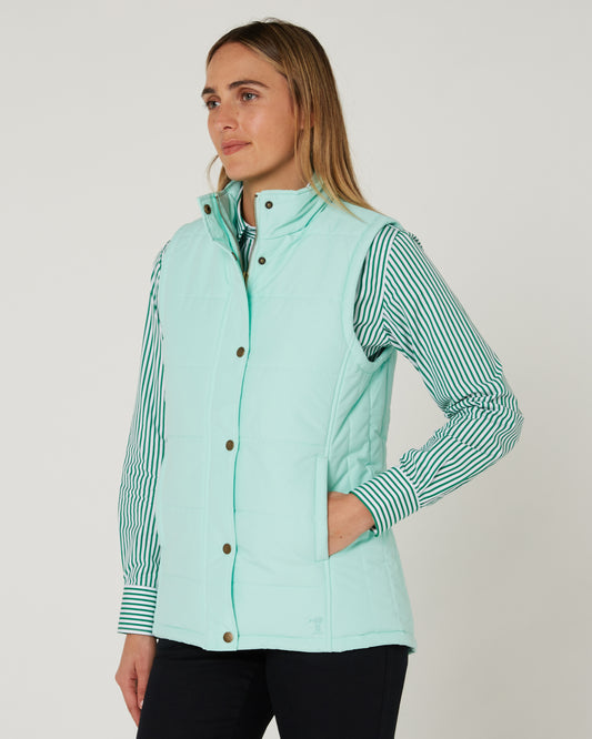Pilbara - Womens Vest - Beach Glass