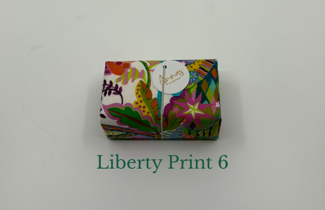 Annas of Australia - Liberty Fabric Wrapped Soap