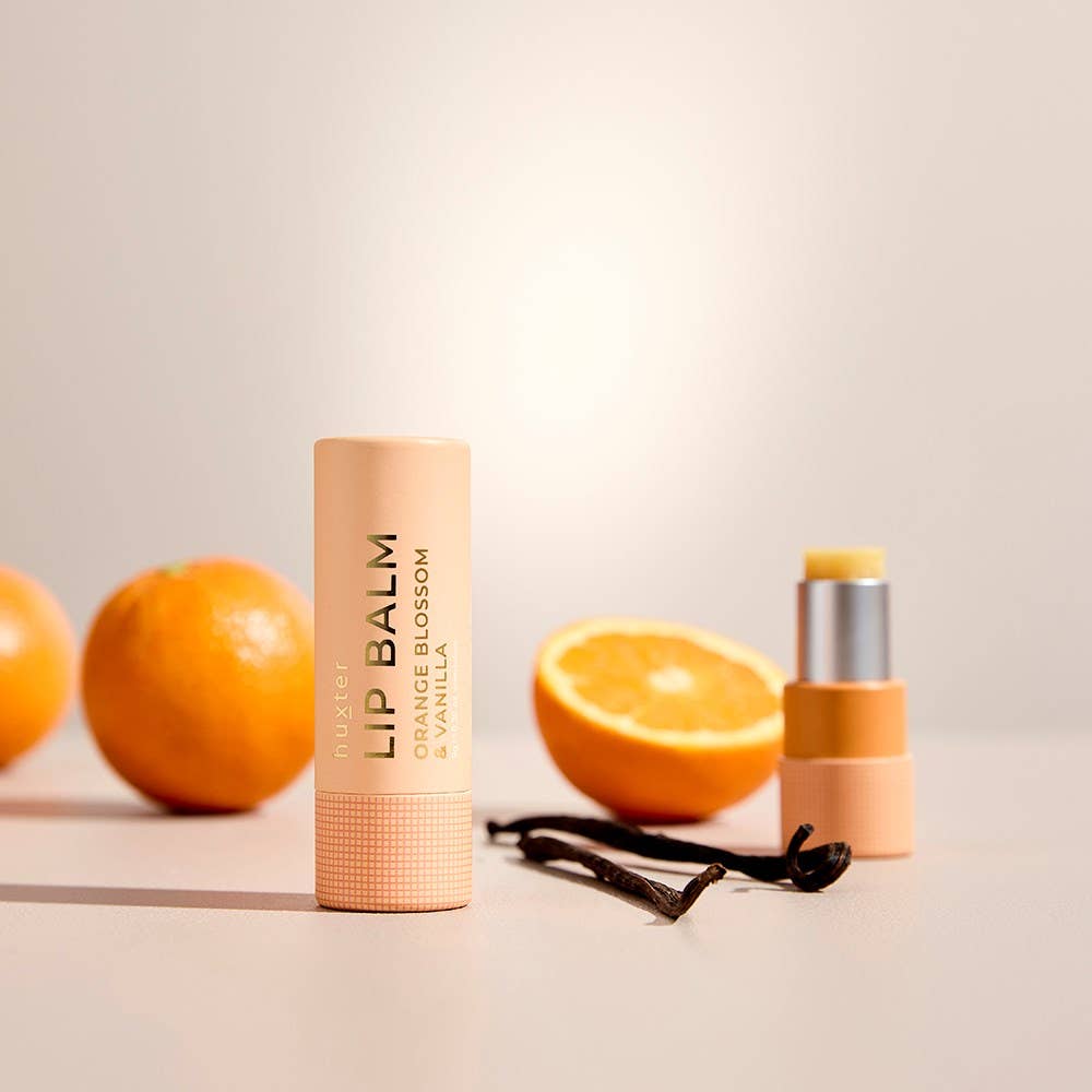 Huxter - Lip Balm - Orange Blossom & Vanilla - Pale Orange - 9gm