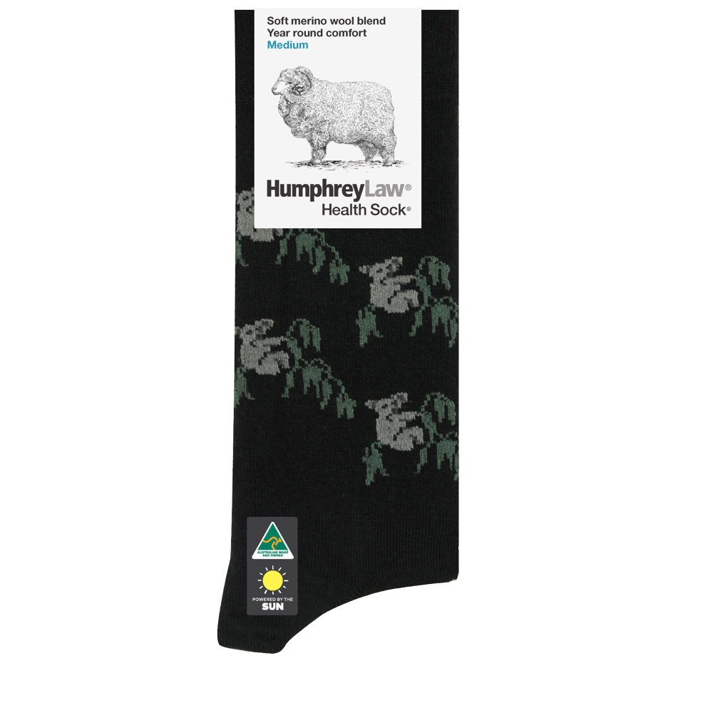 Humphrey Law - Merino Blend - Black Koala