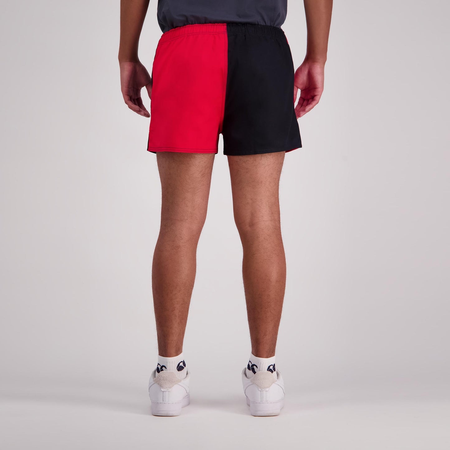 Canterbury - Mens Cotton Harlequin Short - Red/Black