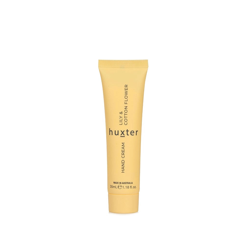 Huxter - 35ml Hand Cream - Lily & Cotton Flower (Yellow)