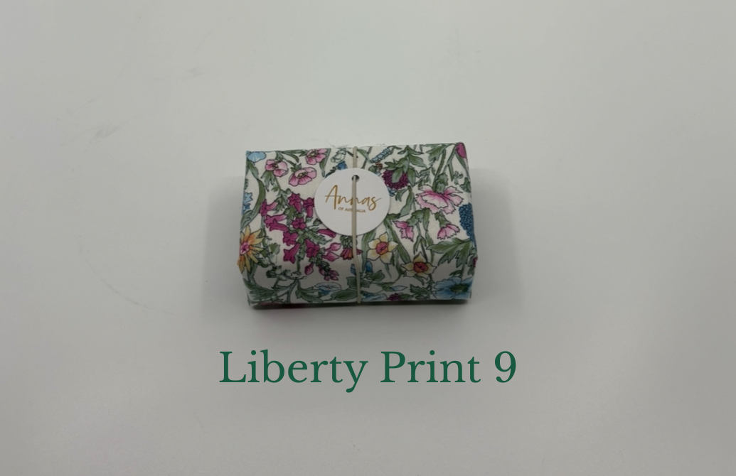 Annas of Australia - Liberty Fabric Wrapped Soap