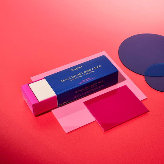 Huxter - Exfoliating Body Bar - 280gm - Grapefruit & Freesia