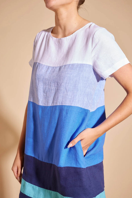 Alessandra - Connie Swing Dress - Lavender Haze