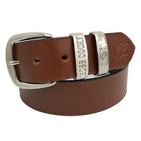 Boss Cocky- Leather Belt -Muster -Tan