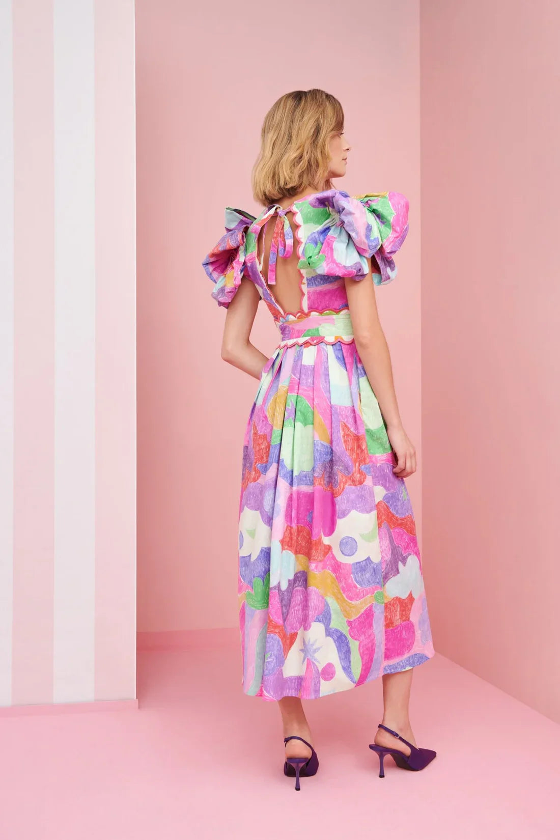 HIRE DRESS - CELIA B - CURAZAO DRESS