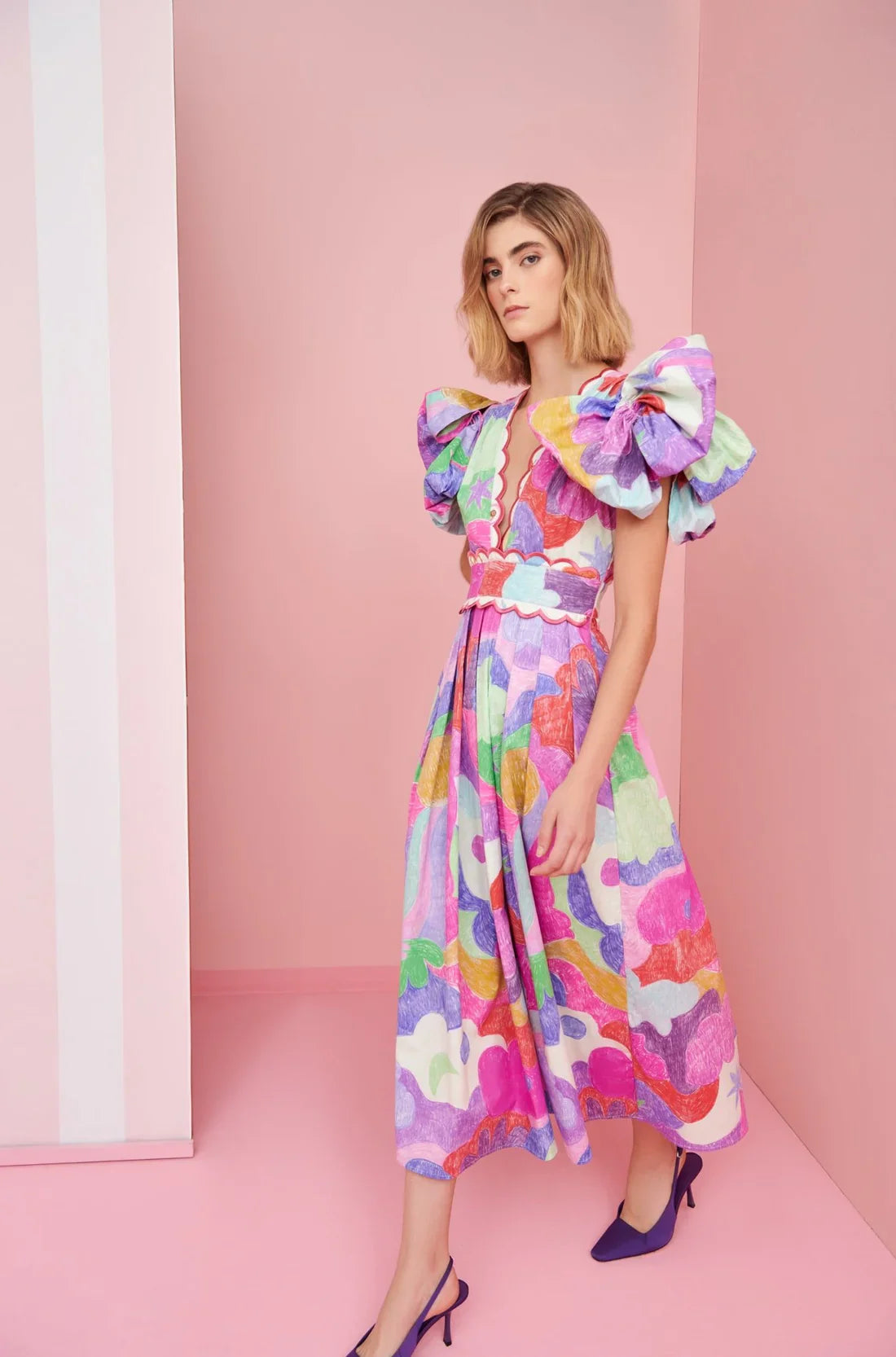 HIRE DRESS - CELIA B - CURAZAO DRESS