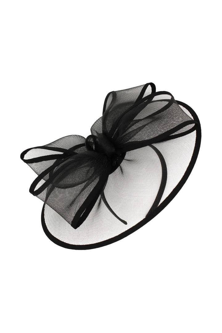 Morgan & Taylor - Karina Fascinator - Black
