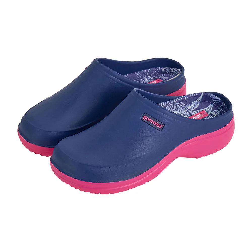 Annabel Trends Gummies - Memory Foam Clog - Navy Natives