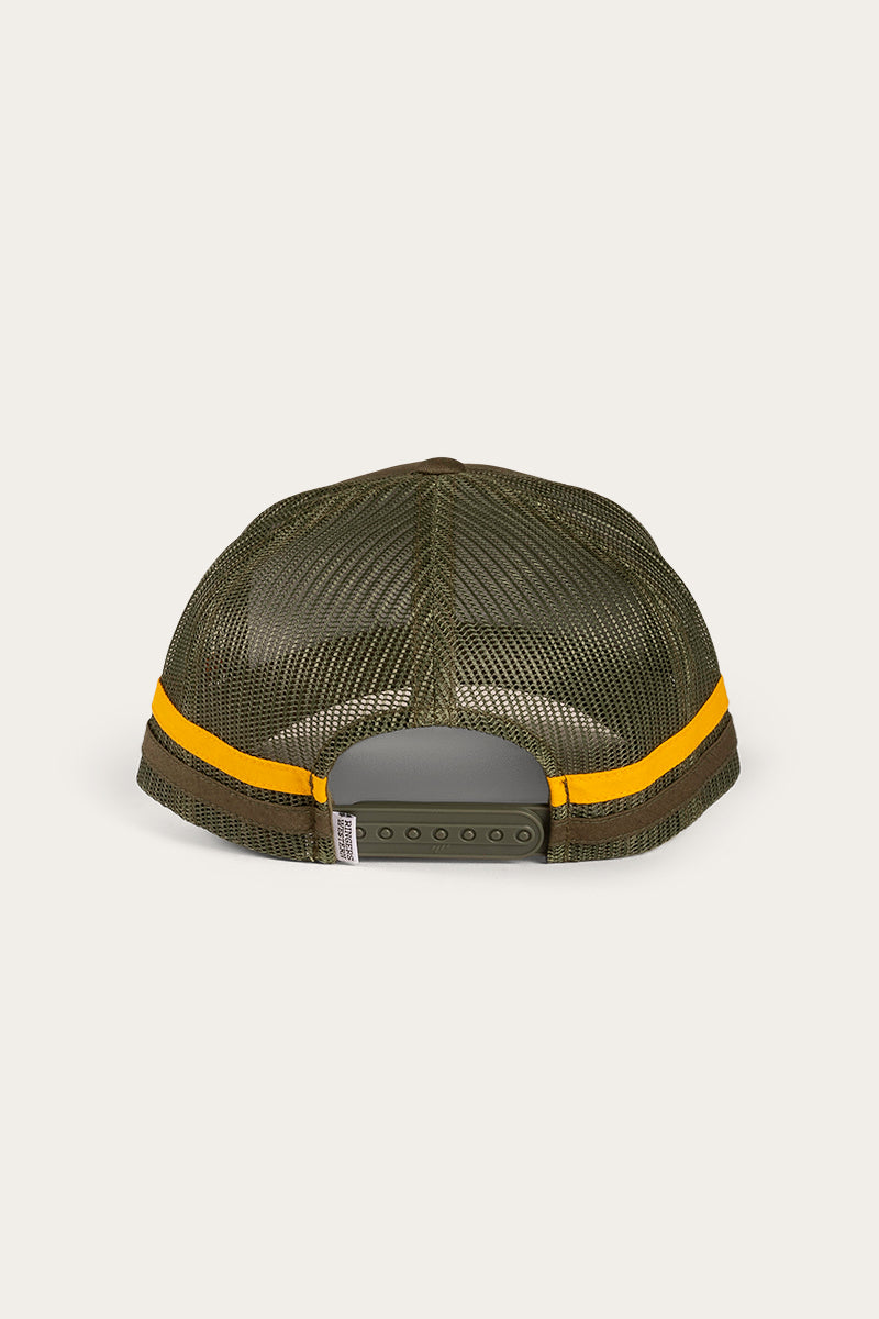 Ringers Western - McCoy Trucker Cap - Army/Orange