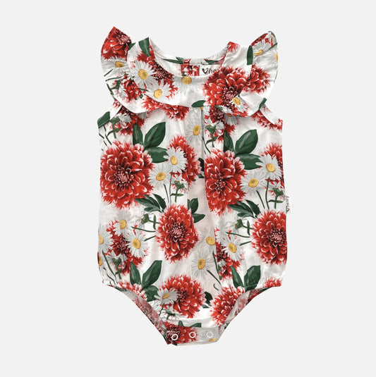 Love Henry - Girls Neve Playsuit - Amore Floral