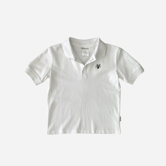 Love Henry - Boys Polo Shirt - White