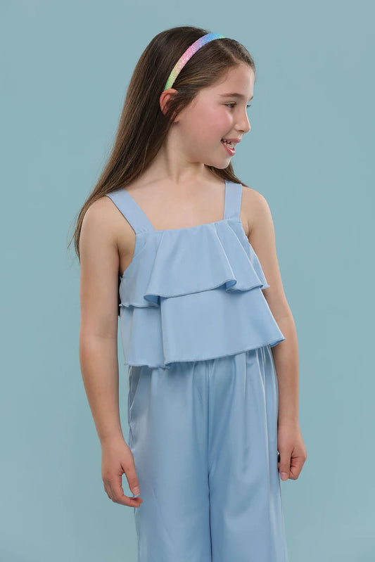 Morgan & Taylor - Mini Rainbow Magic Headband Set - Blue Rainbow