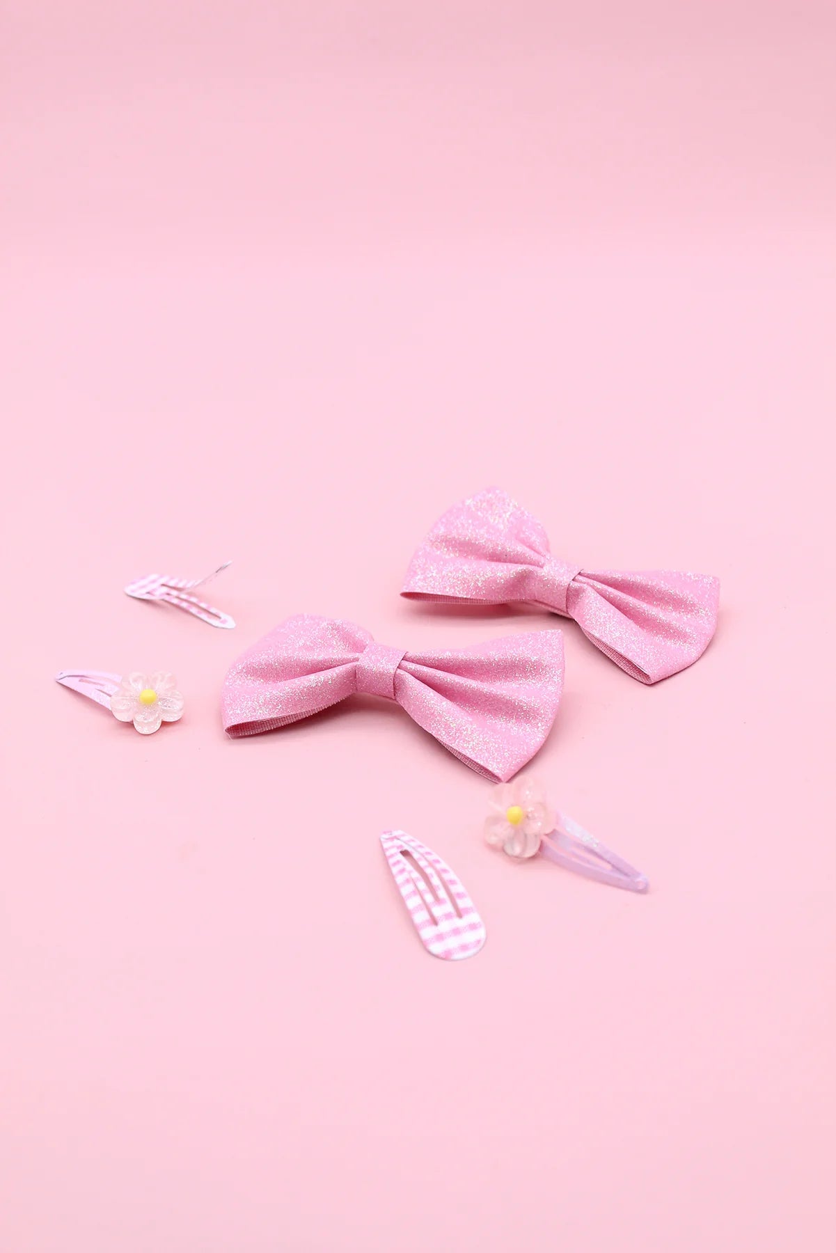 Morgan & Taylor - Mini Sakura Hair Clip Set - Pink