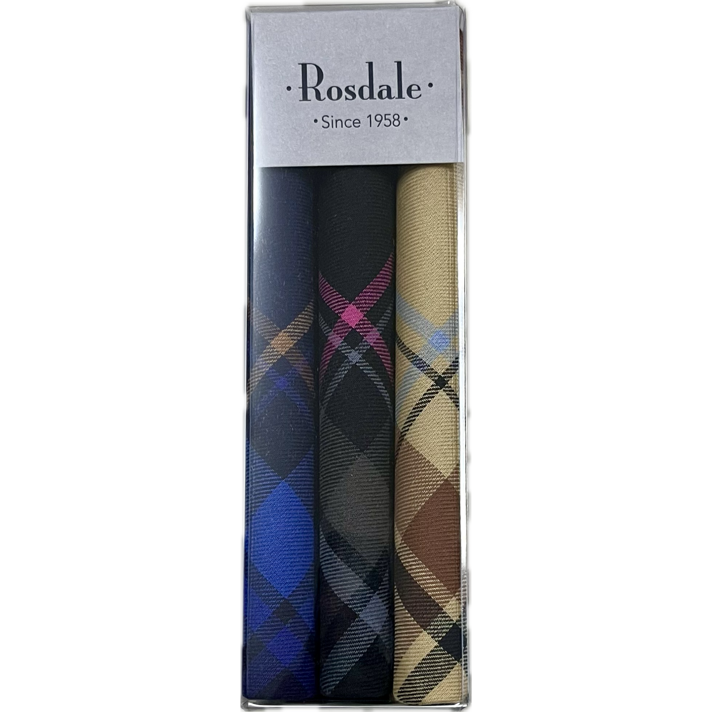 Rosdale - Traditional Design Handkerchief - Pack of 3