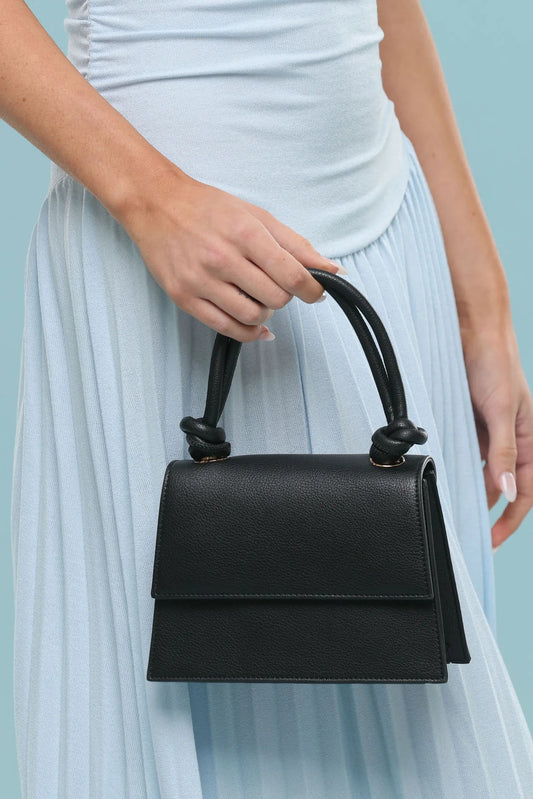 Morgan & Taylor - Naomi Top Handle Bag - Black